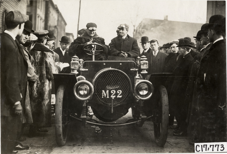 1907 NJ endurance race Franklin car