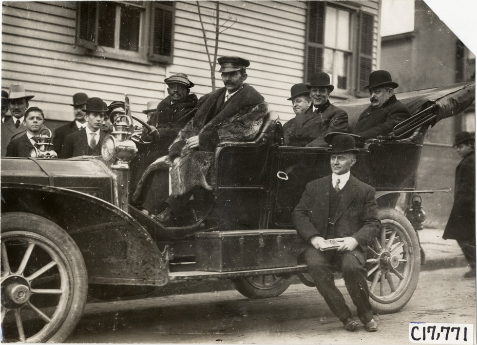 1907 NJ endurance race Packard car