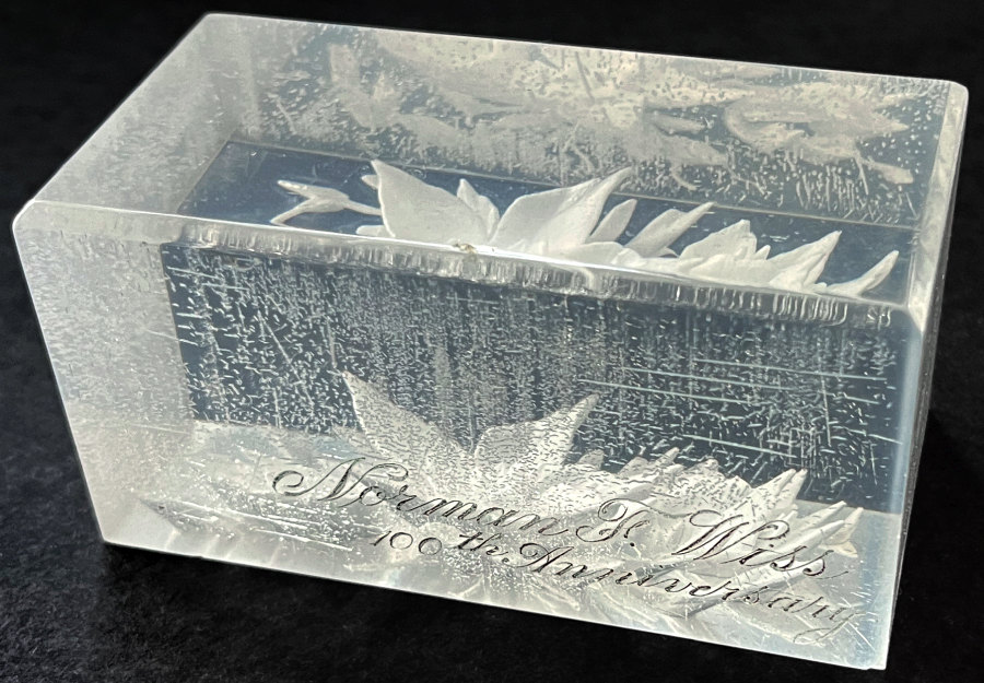 100th Ann lucite 1