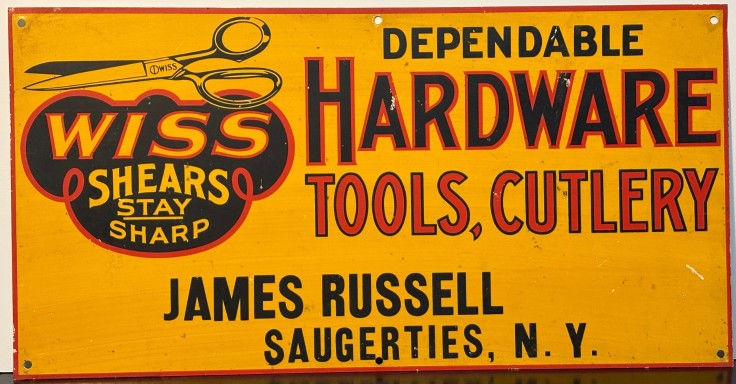 hardware sign 45