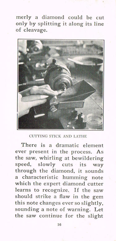 Story of the Diamond 16