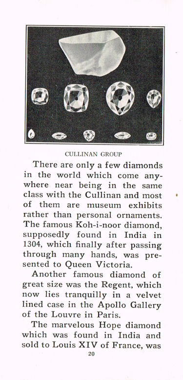 Story of the Diamond 20