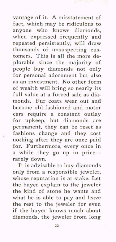 Story of the Diamond 22